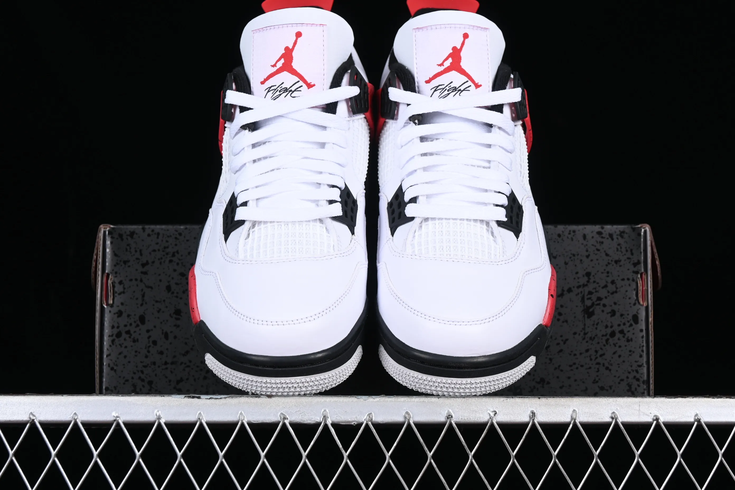 All categories Air Jordan Jordan series basketball shoes Air Jordan 4 LW version Air Jordan 4 Red "Cement" AJ4 Joe 4 red cement reverse flame red DH6927-161
